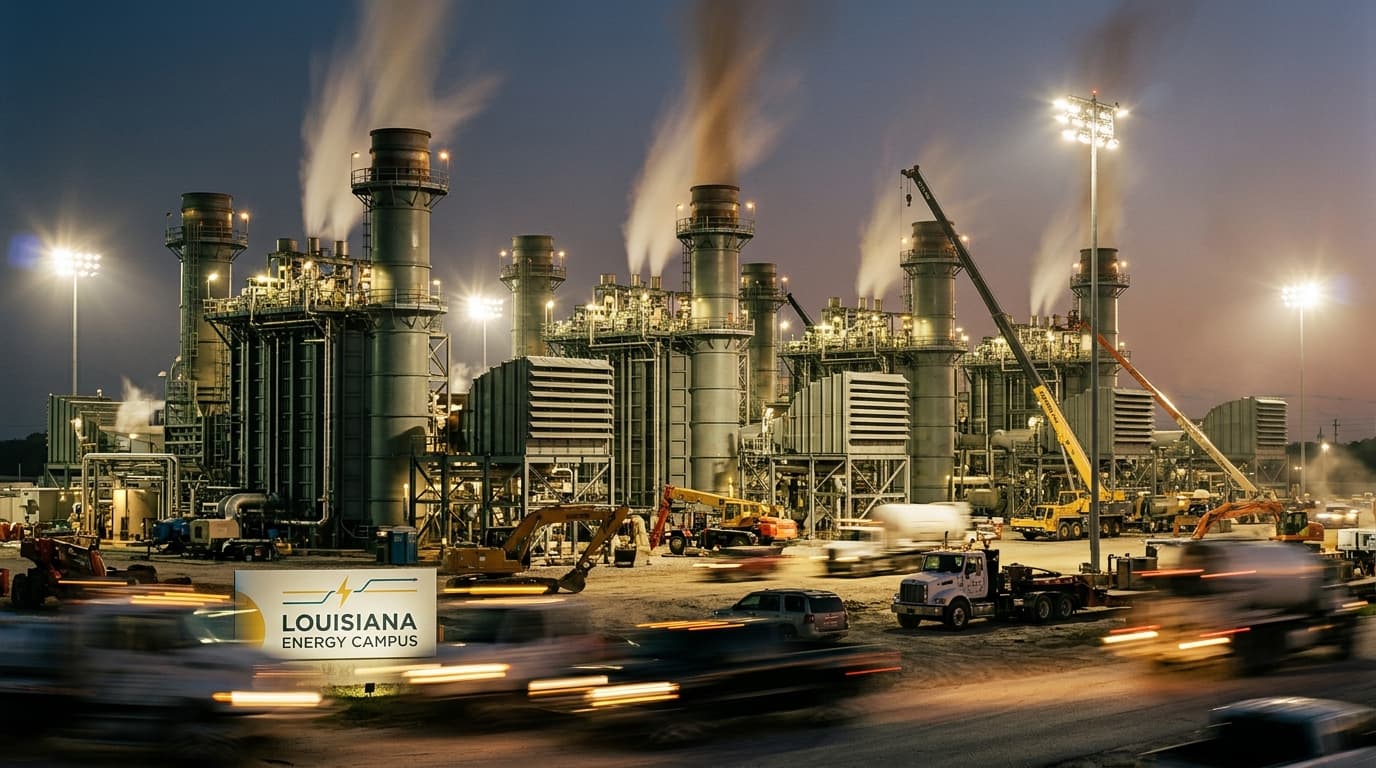 Meta's AI Power Play: 10 Gas Plants for Louisiana Campus