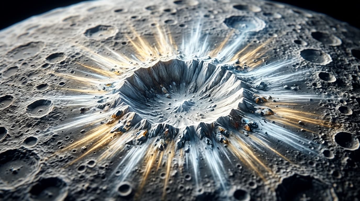 Moon Gets Massive New Crater in Rare Century-Scale Event