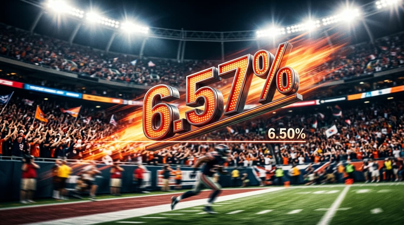 Mortgage Rates Move Back Above 6.5%: Impact on Athletes