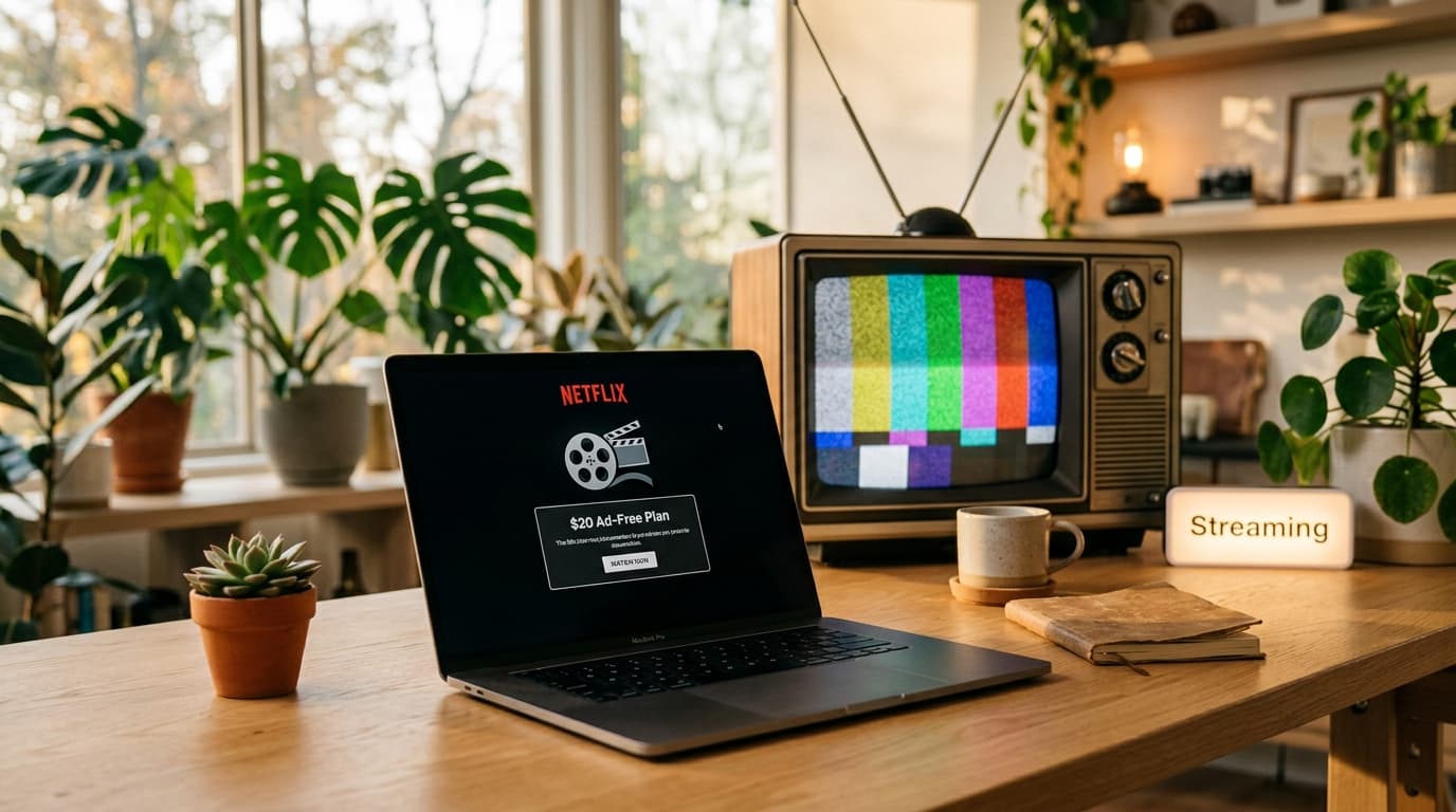 Netflix's $20 Ad-Free Plan: Streaming's Shift to Old TV
