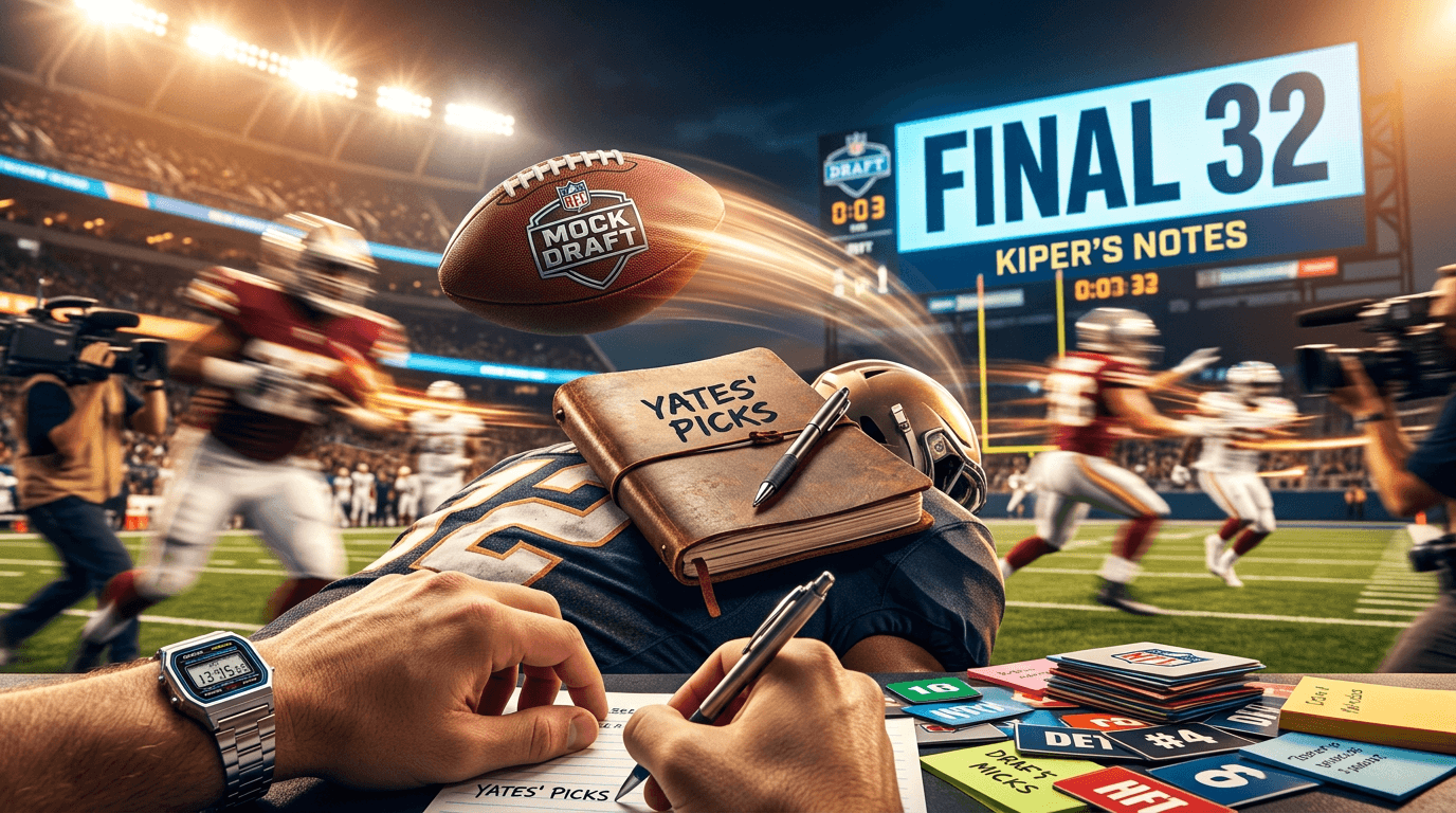 NFL Draft Mock: Yates' Final 32 Picks & Kiper's Notes