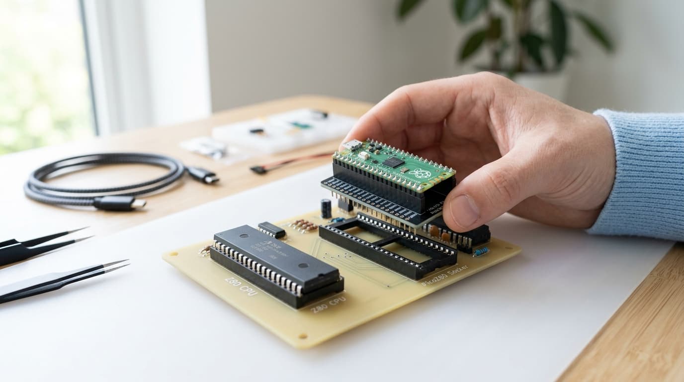 PicoZ80: Drop-In Z80 Replacement Using Raspberry Pi Pico