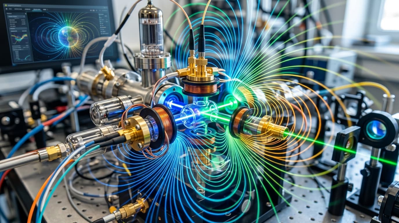 Quantum Device Maps Earth's Magnetic Field from Space