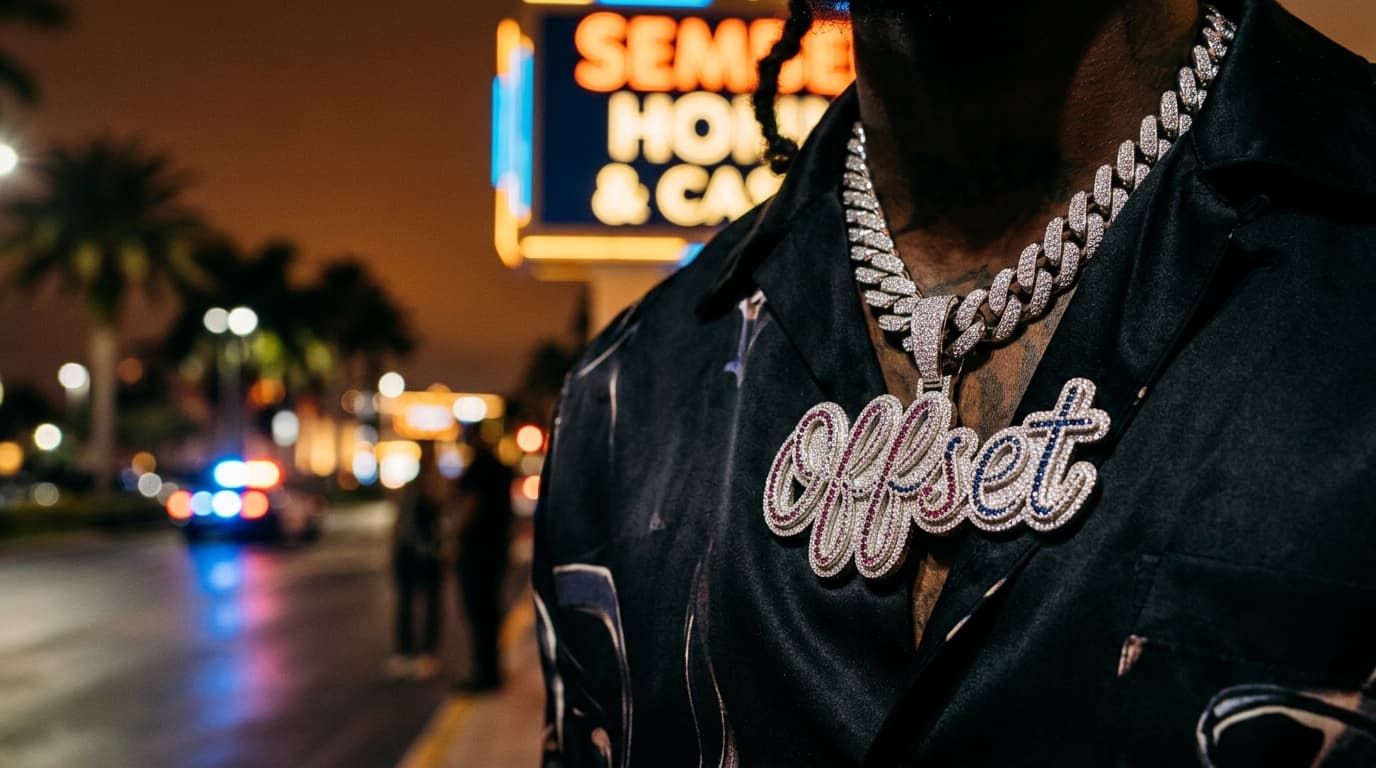 Rapper Offset Shot Near Florida Casino: What We Know
