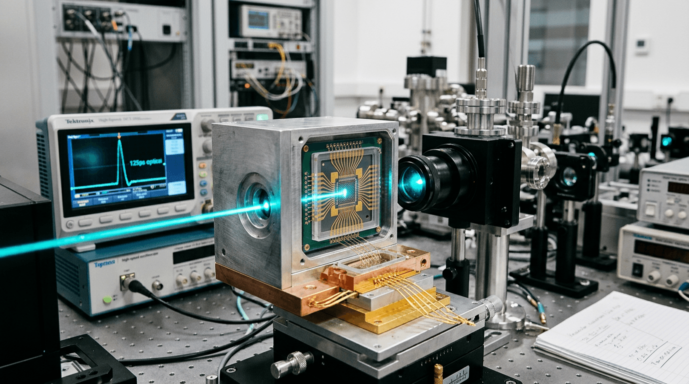 Record-Breaking Photodetector Captures Light in 125 Picoseconds