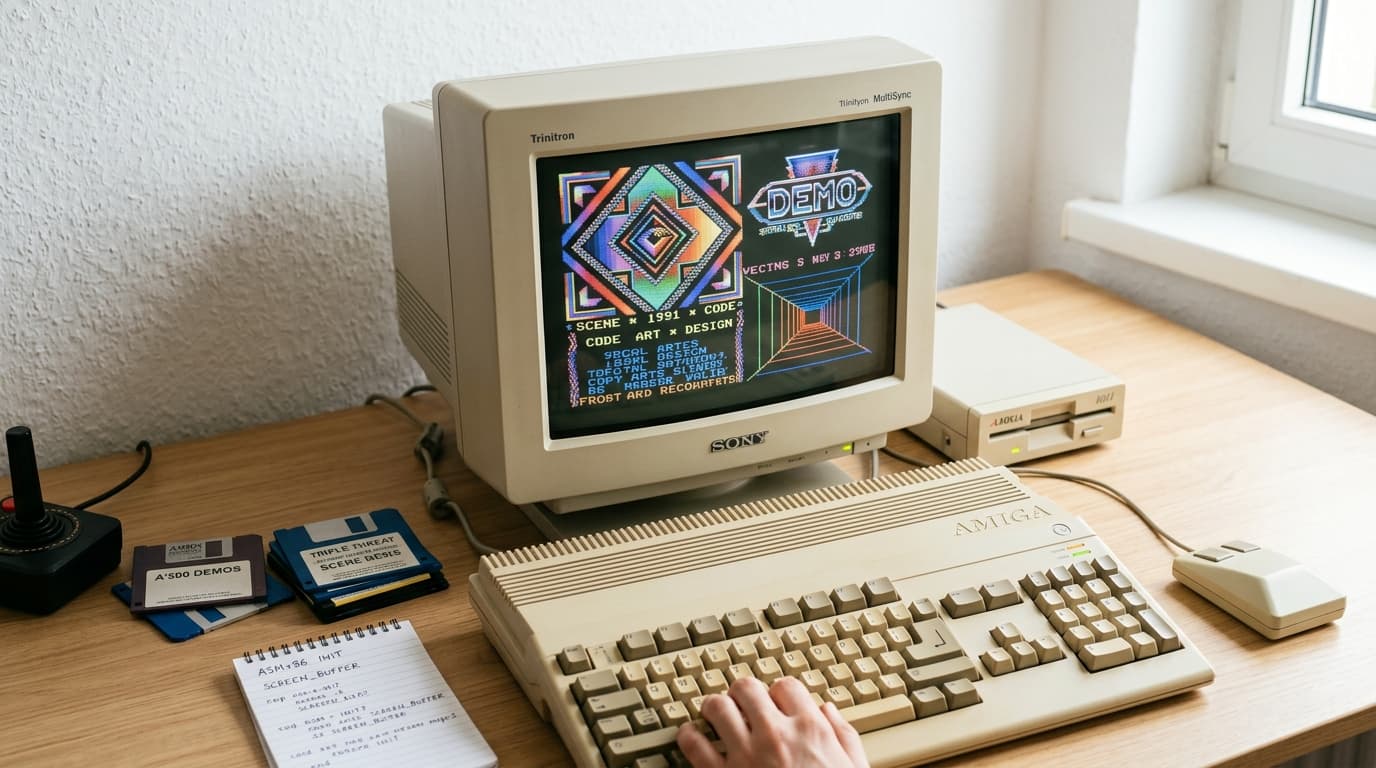 Retro Demo Scene Graphics: Art Meets Code Mastery