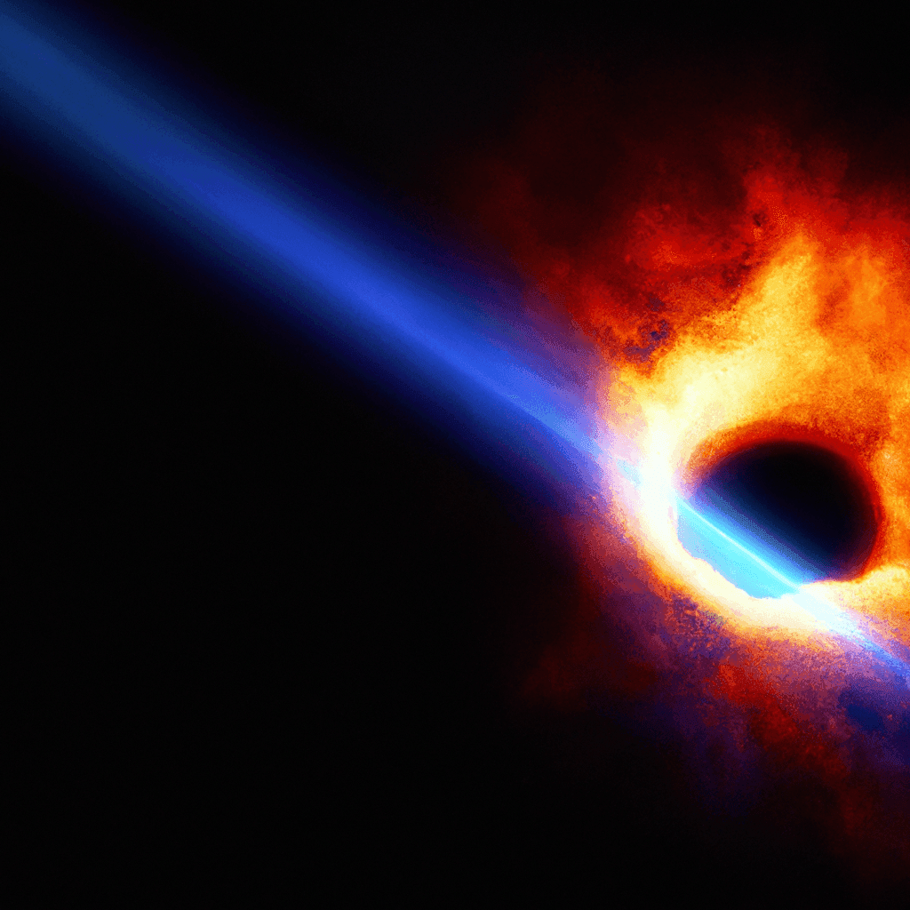 Rogue Black Hole Shocks Astronomers with Record Radio Blast