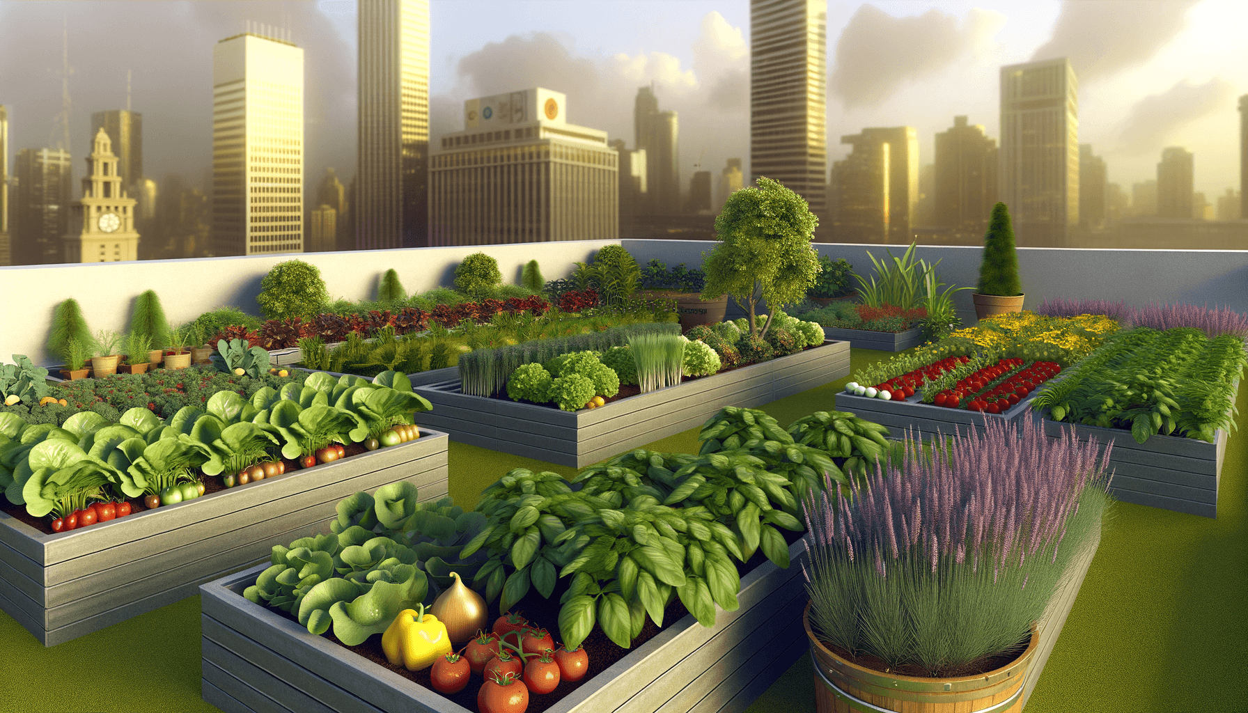 Rooftop Gardens: The Urban Farming Revolution