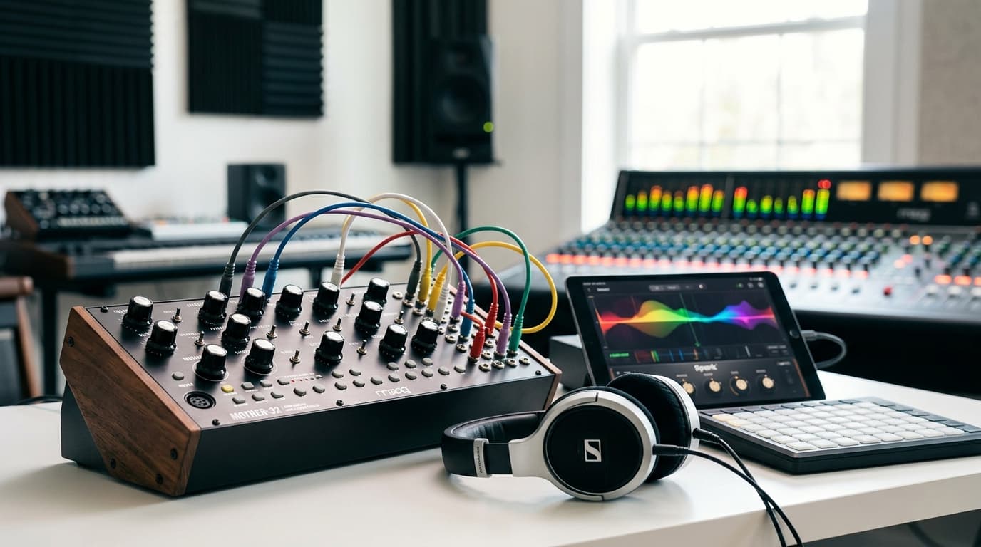 Save 15% on Moog Mother-32, Sennheiser & Positive Grid