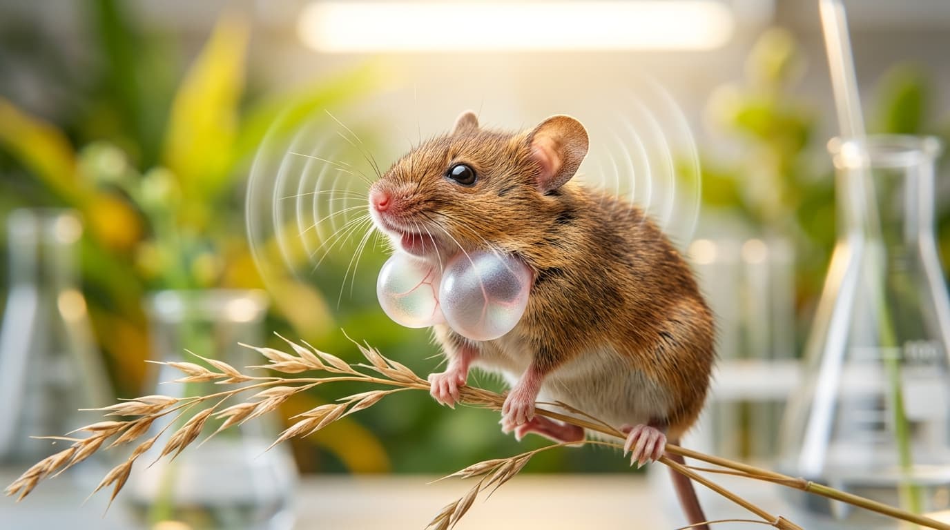 Singing Mice Puff Up Air Sacs to Make Their Sweet Songs