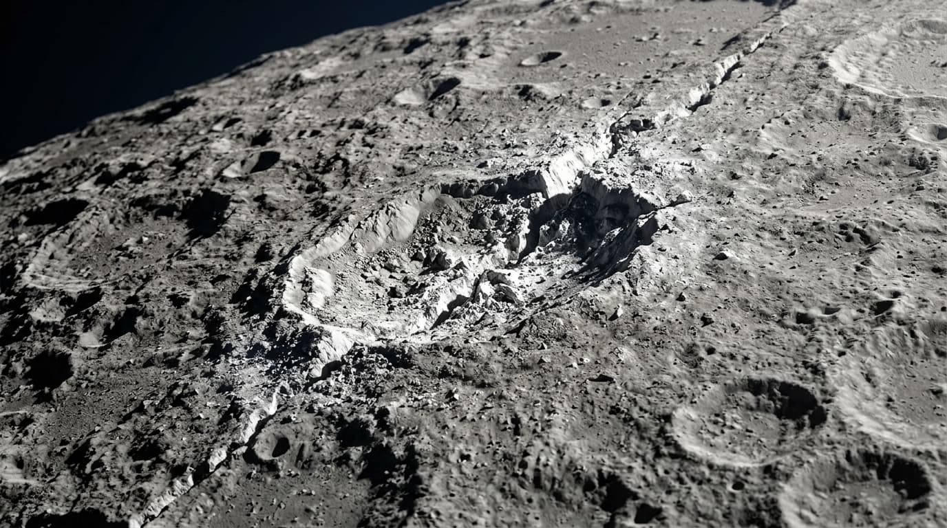 Something Just Hit the Moon and Left a Bright New Scar