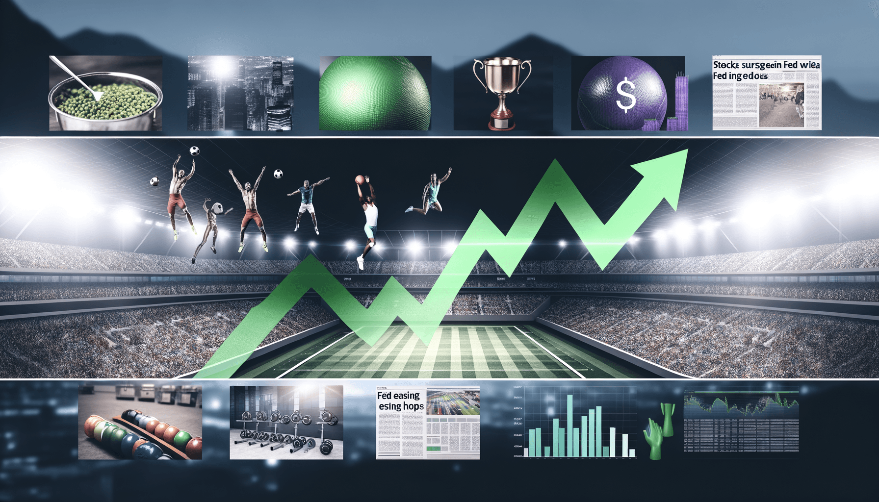 Stocks Surge Amid Fed Easing Hopes: A Sports Industry Insight