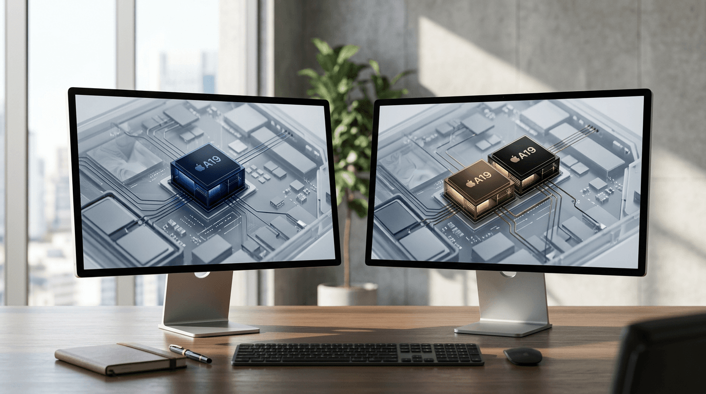 Studio Display vs Studio Display XDR: Different A19 Chips