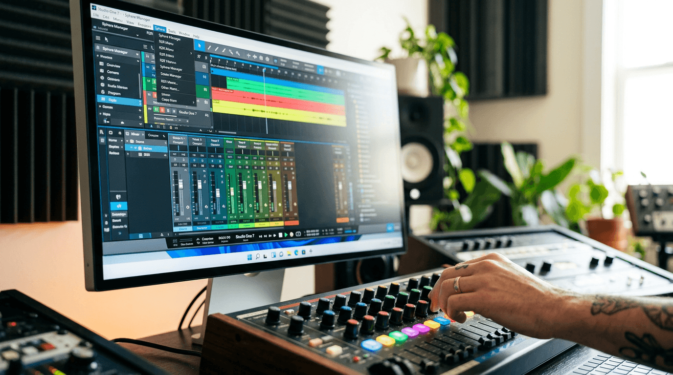 Studio One 7.0.2 Win11 & R2R Sphere Manager Guide