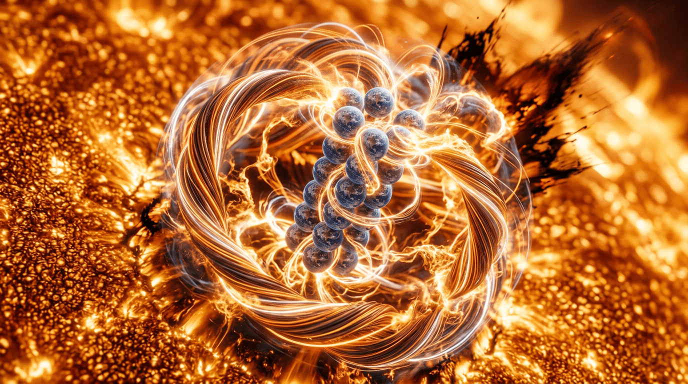 Sun Storms Powered by Magnetic Engine 16 Earths Deep