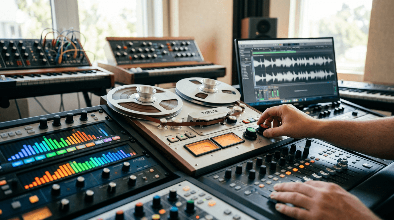 TAPE 16: A DAW Built Like a Tape Machine for Modern Produ...