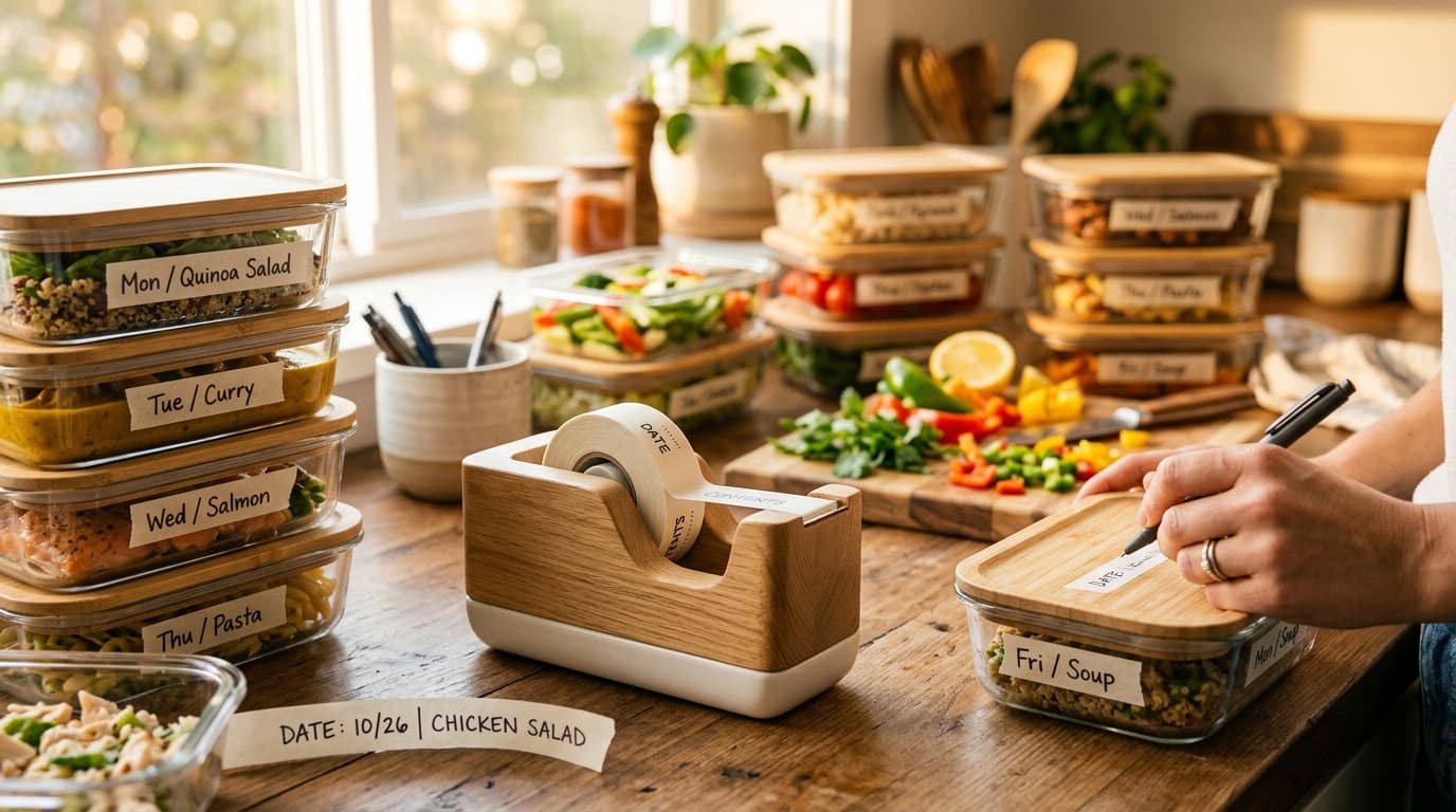 This Tape Dispenser Made Me Love Meal Prep (Really!)