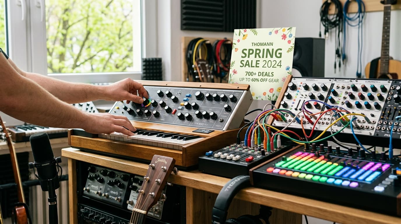 Thomann Spring Sale 2024: 700+ Deals Up to 60% Off Gear