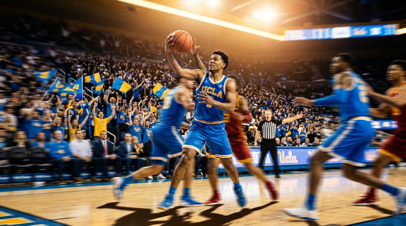 UCLA Grinds Out Sloppy Win, Reaches 1st Title Game