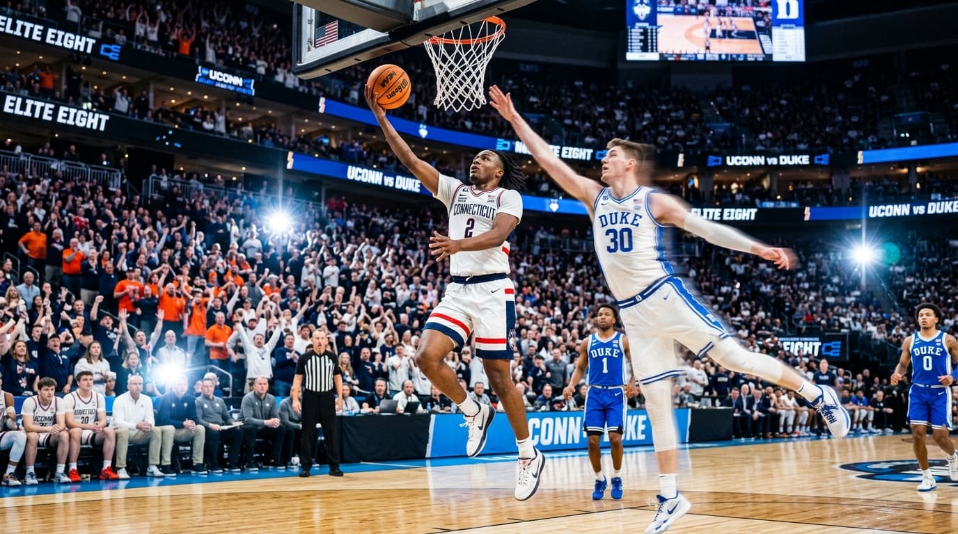 UConn's Elite Eight Comeback: Inside the Duke Win
