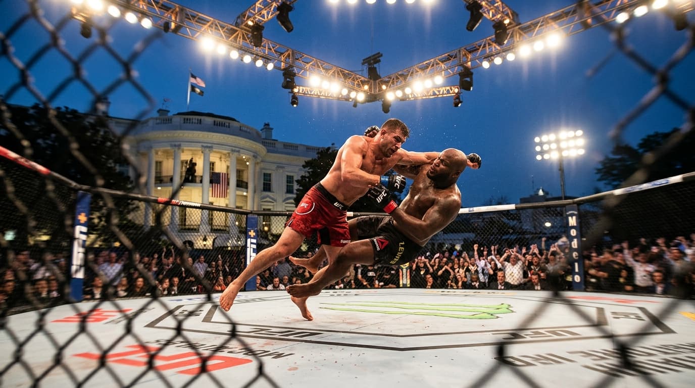 UFC Adds Hokit vs. Lewis to Freedom 250 at White House