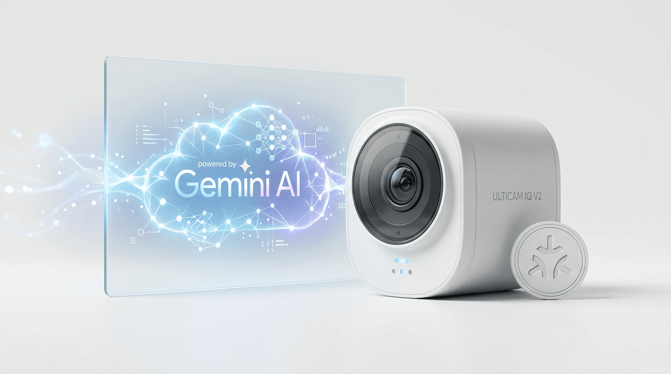 Ulticam IQ V2: Matter-Certified Camera with Gemini AI