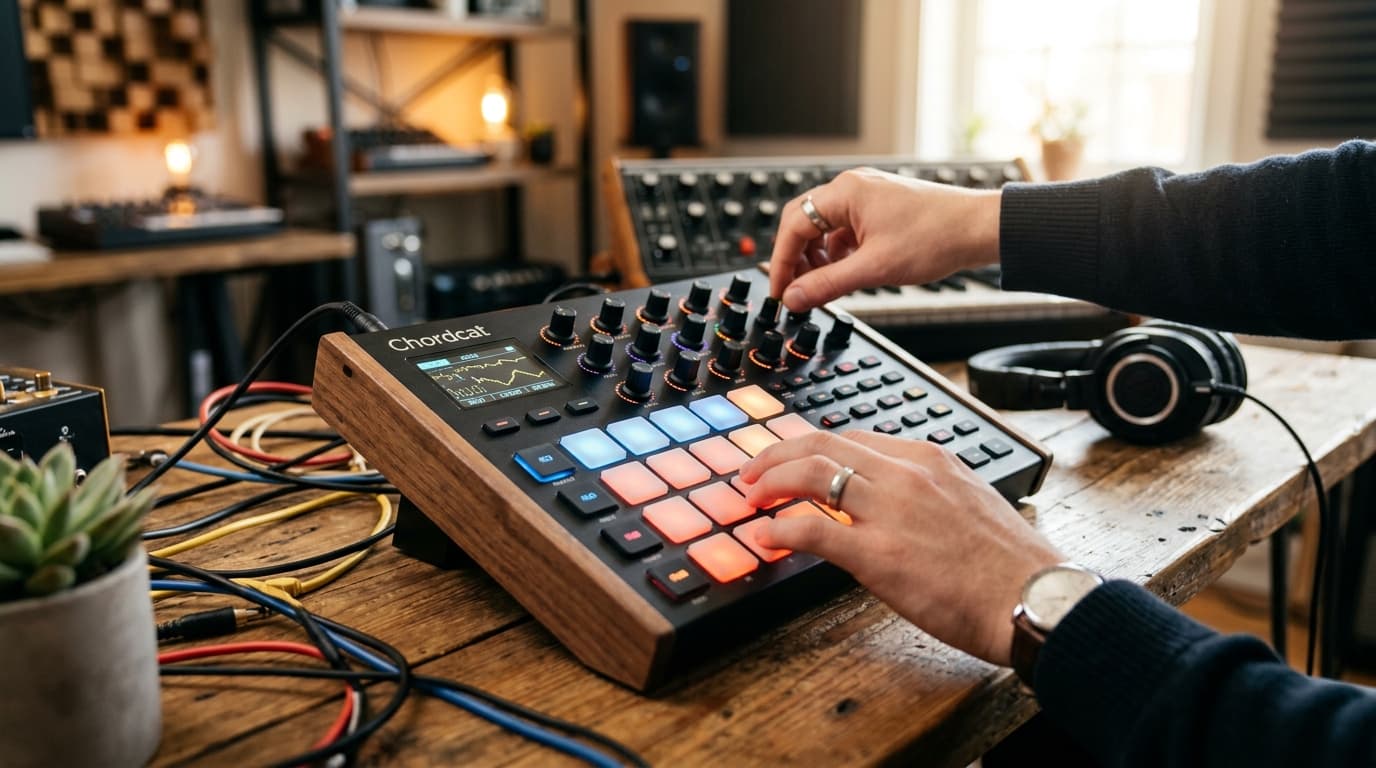 Unlock Creativity with the Chordcat Groovebox
