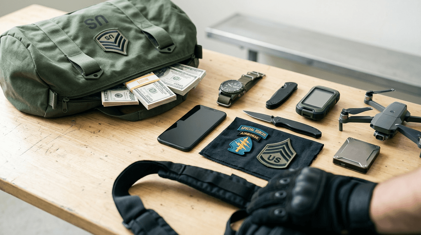 US Special Forces Soldier Arrested After $400K Maduro Raid