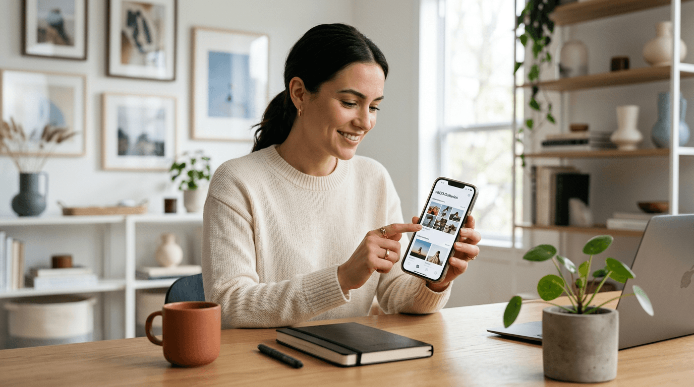 VSCO Galleries App Replaces Messy Shared Photo Folders