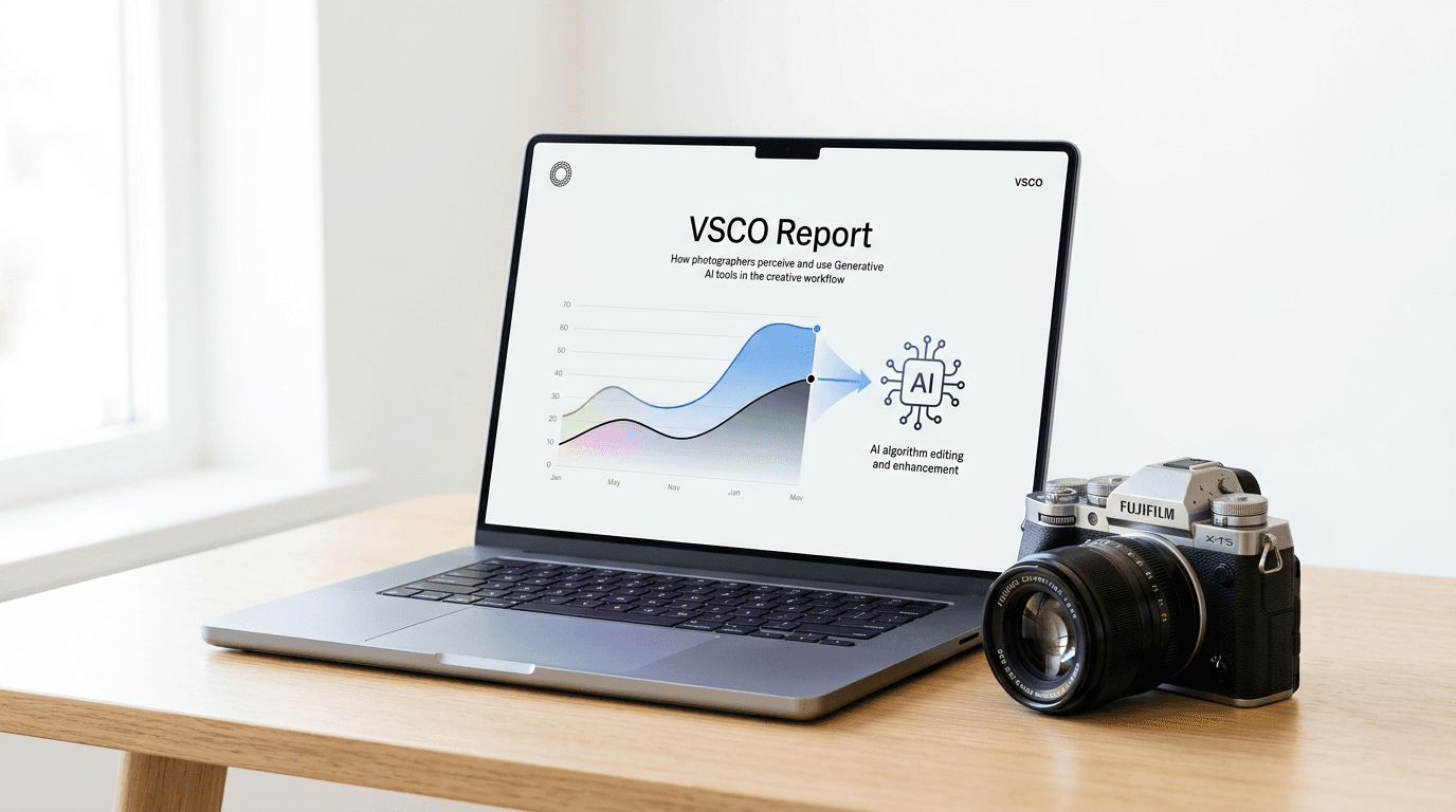 VSCO Report: How Photographers Perceive and Use AI Tools
