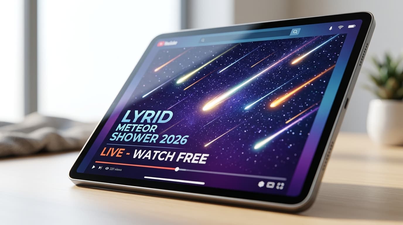 Watch Lyrid Meteor Shower 2026 Online: Free Livestreams