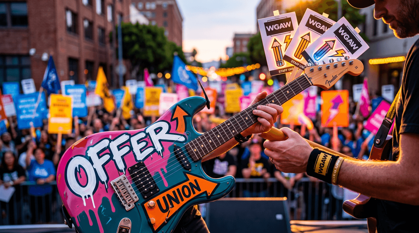 WGA West Sweetens Offer as Staff Union Strike Continues