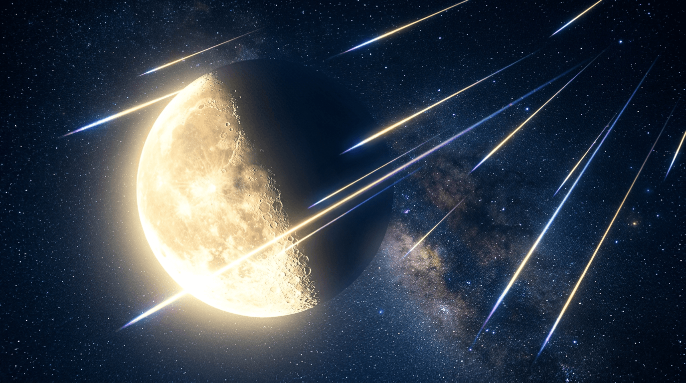 Will the Moon Ruin the Eta Aquarid Meteor Shower?
