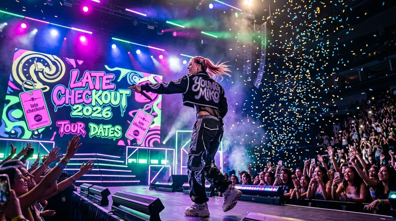 Young Miko's 2026 Late Checkout Tour: Arena Dates Revealed